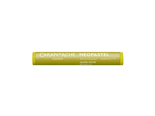Neopastel Artists' oil pastel - Caran d'Ache - 015, Olive Yellow