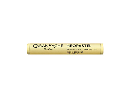 Neopastel Artists' oil pastel - Caran d'Ache - 011, Pale Yellow