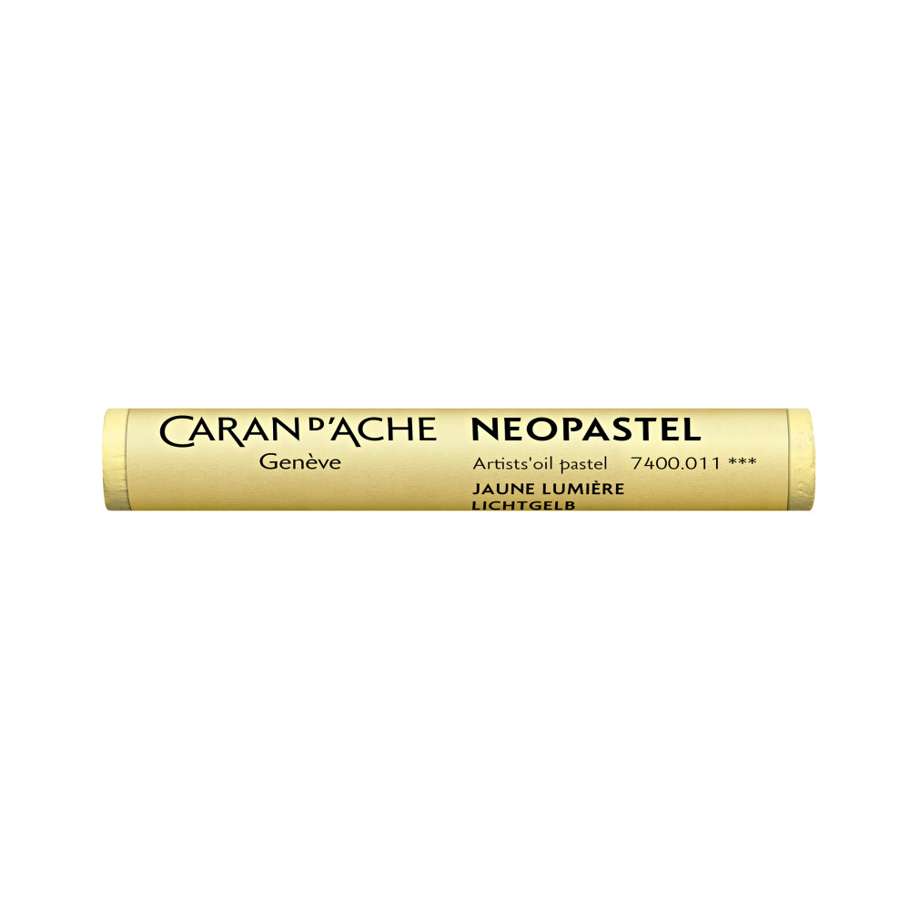 Neopastel Artists' oil pastel - Caran d'Ache - 011, Pale Yellow