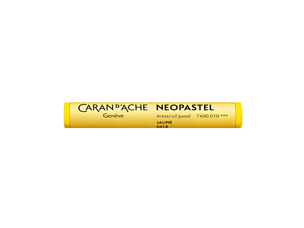 Neopastel Artists' oil pastel - Caran d'Ache - 010, Yellow