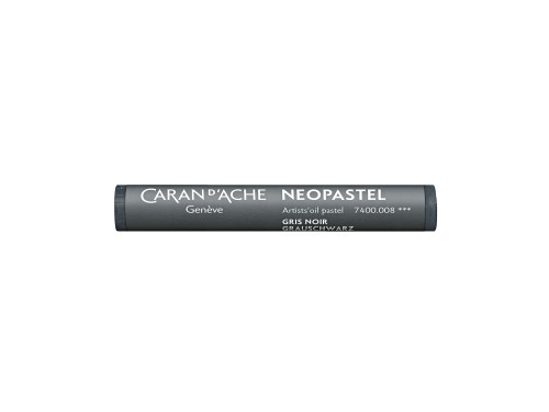 Pastel olejna Neopastel - Caran d'Ache - 008, Greyish Black