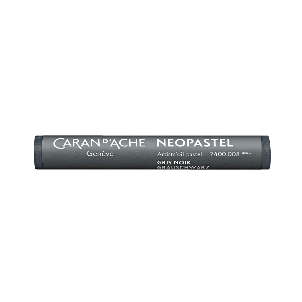 Neopastel Artists' oil pastel - Caran d'Ache - 008, Greyish Black