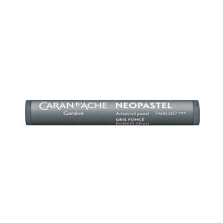 Pastele olejne Neopastel - Caran d'Ache - 007, Dark Grey