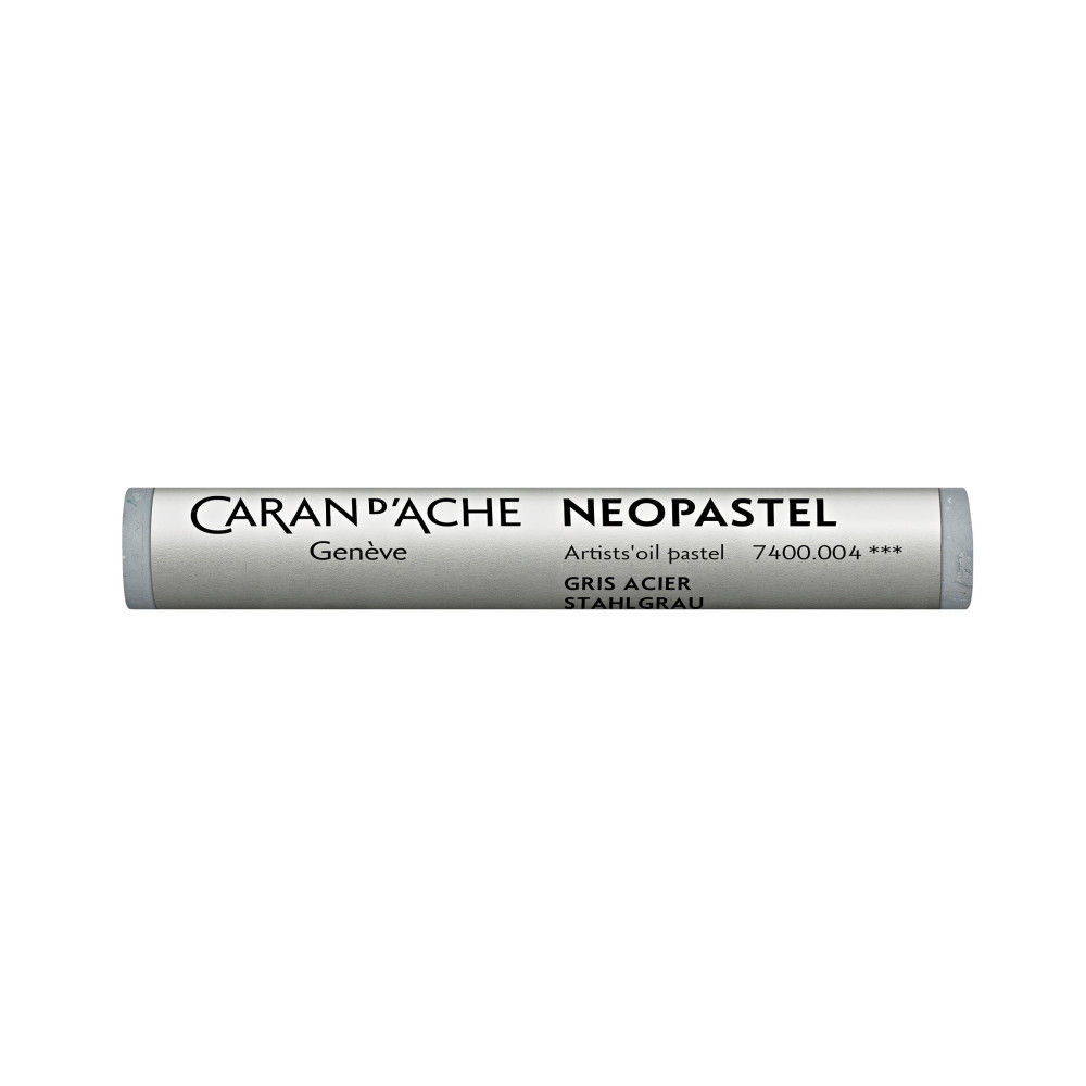 Pastele olejne Neopastel - Caran d'Ache - 004, Steel Grey