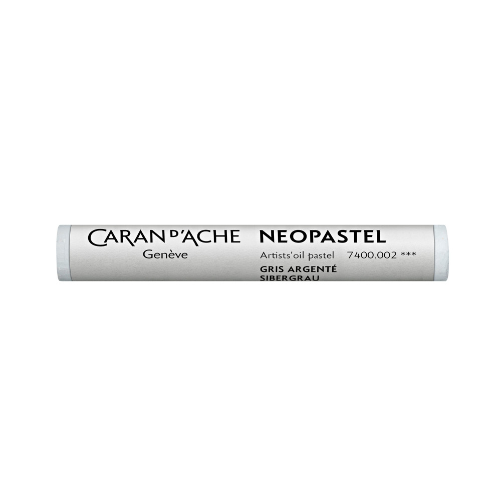 Pastele olejne Neopastel - Caran d'Ache - 002, Silver Grey