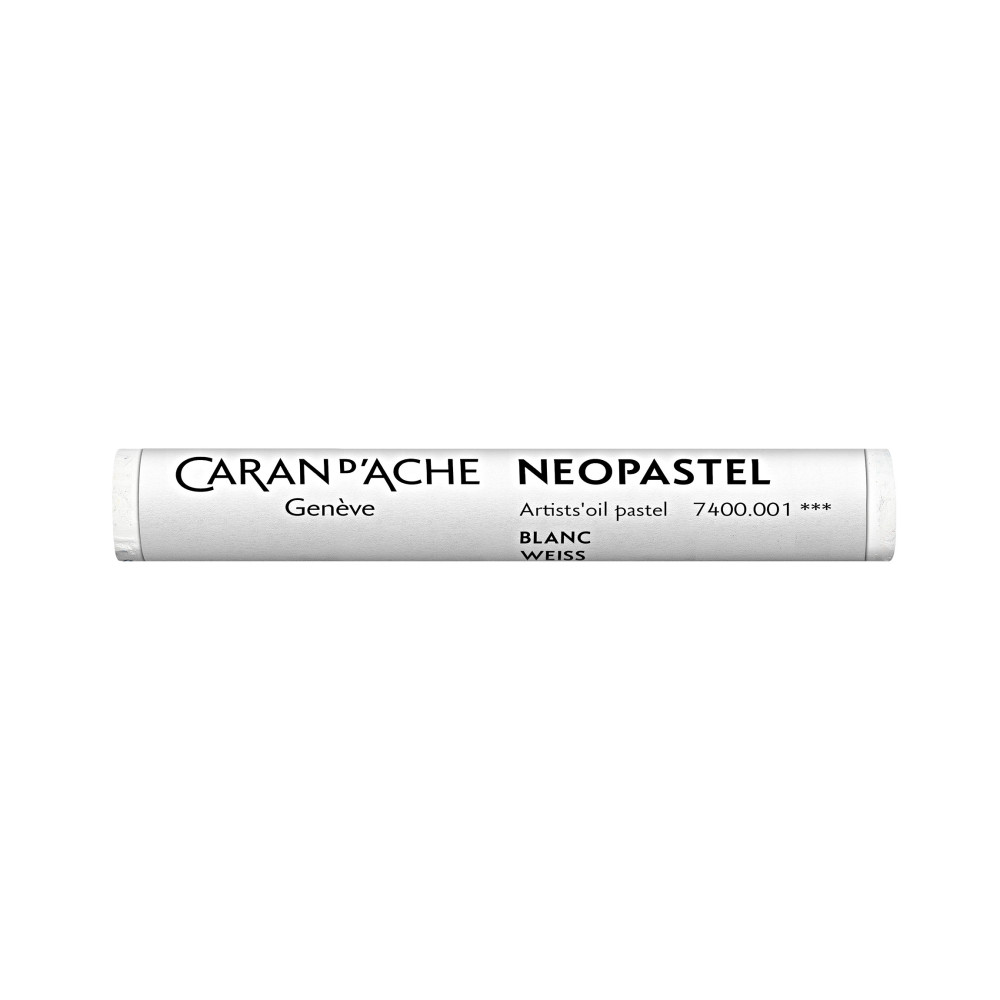 Neopastel Artists' oil pastel - Caran d'Ache - 001, White