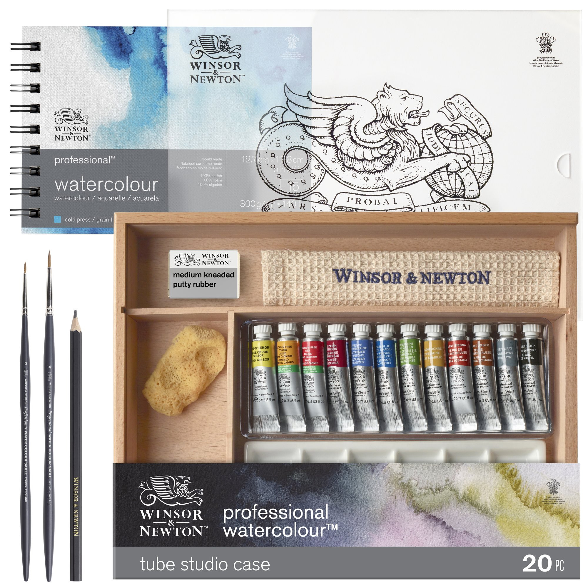 Winsor&Newton Professional Watercolor 107 color set