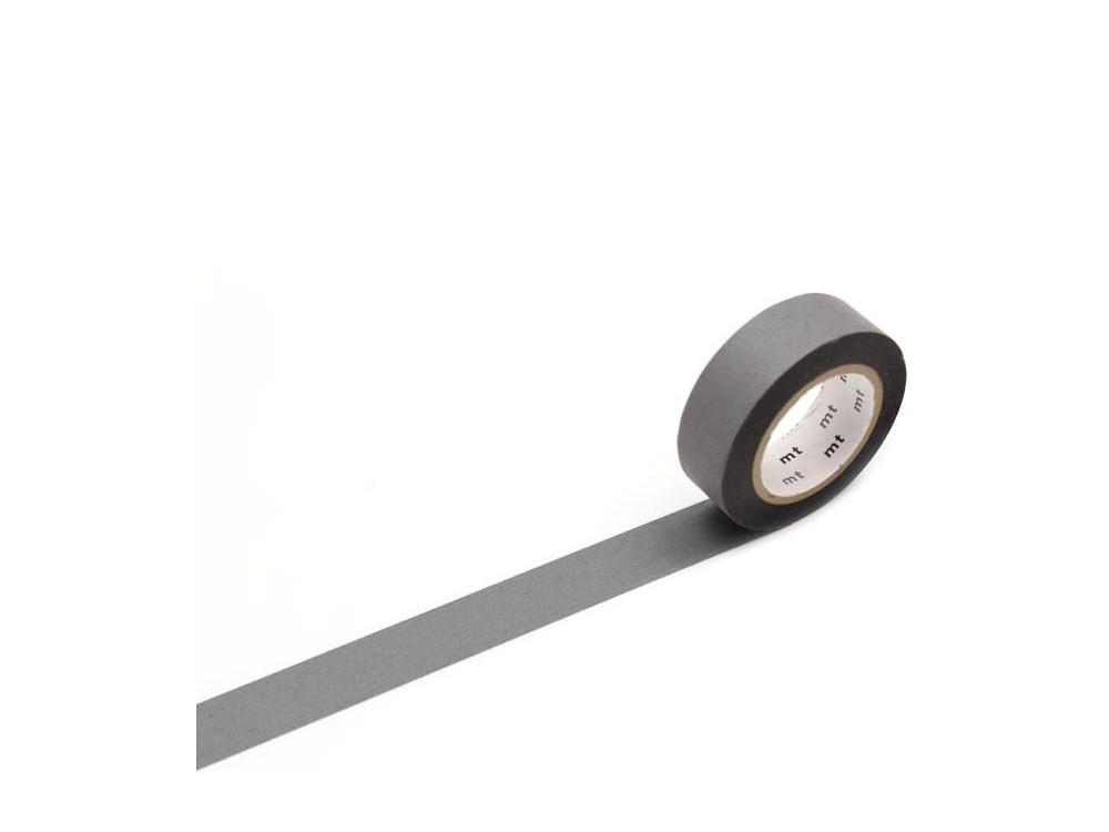 Washi paper tape - MT Masking Tape - Matte Gray, 7 m