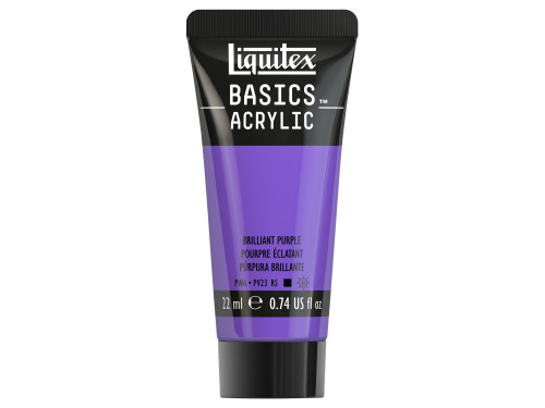 Basics Acrylic paint - Liquitex - 590, Brilliant Purple, 22 ml