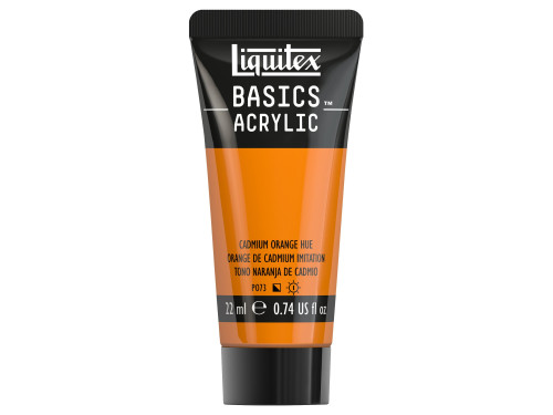 Farba akrylowa Basics Acrylic - Liquitex - 720, Cadmium Orange Hue, 22 ml