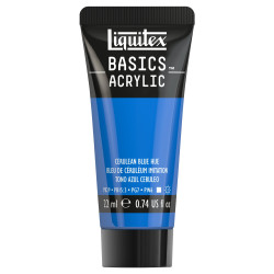 Basics Acrylic paint - Liquitex - 470, Cerulean Blue Hue, 22 ml