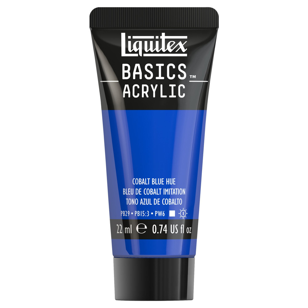 Basics Acrylic paint - Liquitex - 380, Cobalt Blue Hue, 22 ml