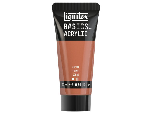 Basics Acrylic paint - Liquitex - 053, Copper, 22 ml