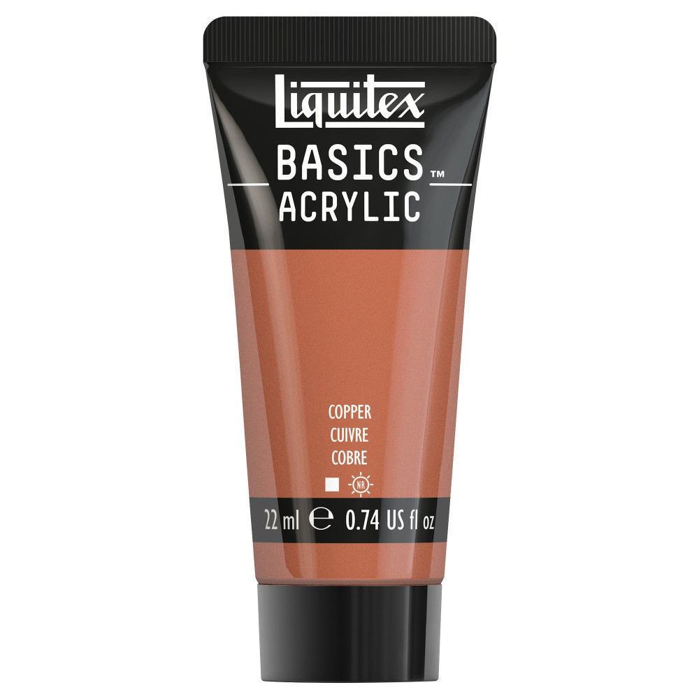 Basics Acrylic paint - Liquitex - 053, Copper, 22 ml