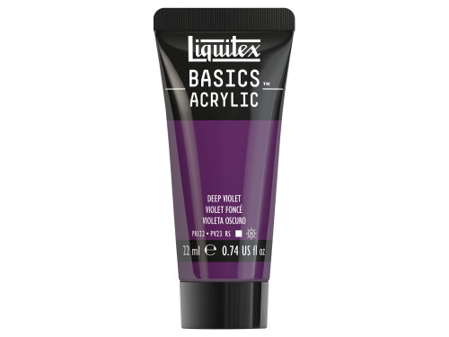 Basics Acrylic paint - Liquitex - 115, Deep Violet, 22 ml
