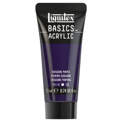 Basics Acrylic paint - Liquitex - 186, Dioxazine Purple, 22 ml
