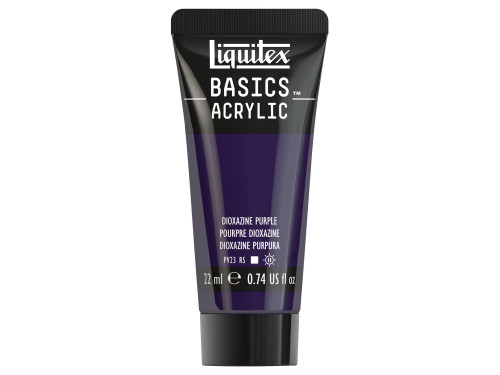 Basics Acrylic paint - Liquitex - 186, Dioxazine Purple, 22 ml