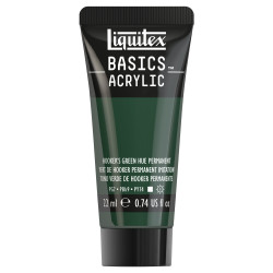 Farba akrylowa Basics Acrylic - Liquitex - 224, Hooker's Green Hue Permanent, 22 ml