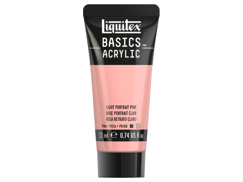 Basics Acrylic paint - Liquitex - 810, Light Portrait Pink, 22 ml