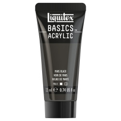 Farba akrylowa Basics Acrylic - Liquitex - 276, Mars Black, 22 ml