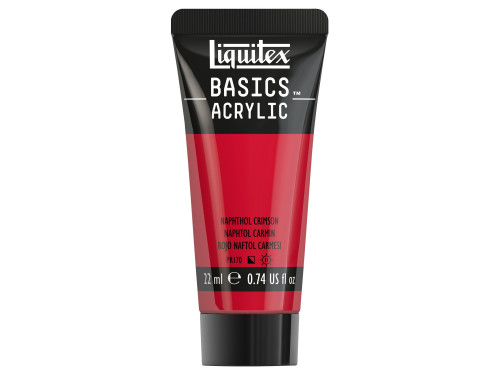Farba akrylowa Basics Acrylic - Liquitex - 292, Naphthol Crimson, 22 ml