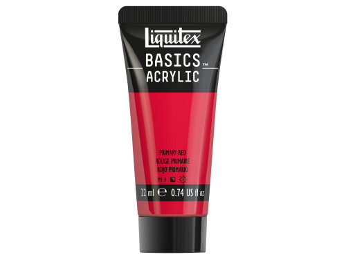 Basics Acrylic paint - Liquitex - 415, Primary Red, 22 ml