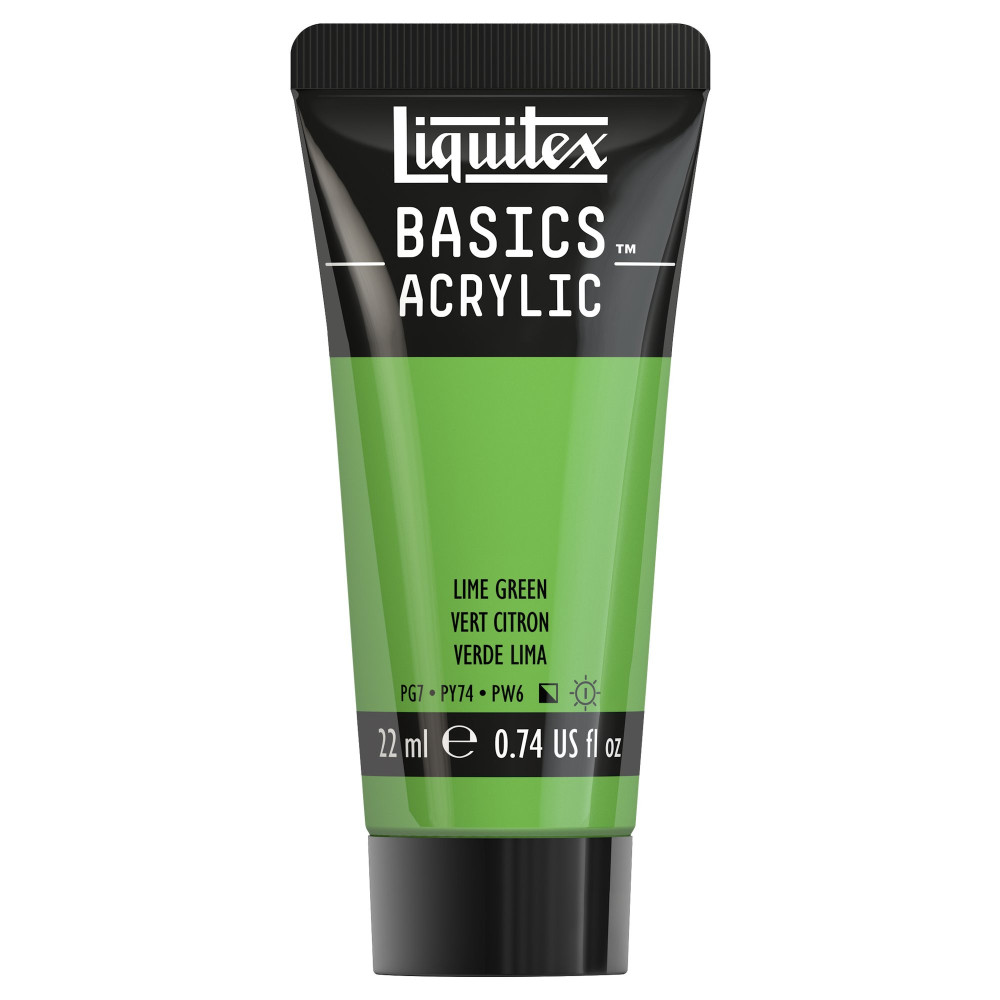 Farba akrylowa Basics Acrylic - Liquitex - 222, Lime Green, 22 ml