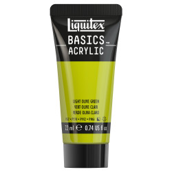 Farba akrylowa Basics Acrylic - Liquitex - 218, Light Olive Green, 22 ml
