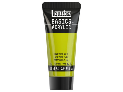 Basics Acrylic paint - Liquitex - 218, Light Olive Green, 22 ml