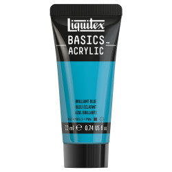 Farba akrylowa Basics Acrylic - Liquitex - 570, Brilliant Blue, 22 ml