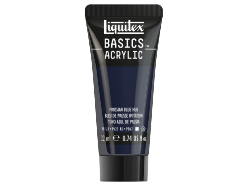 Basics Acrylic paint - Liquitex - 320, Prussian Blue Hue, 22 ml