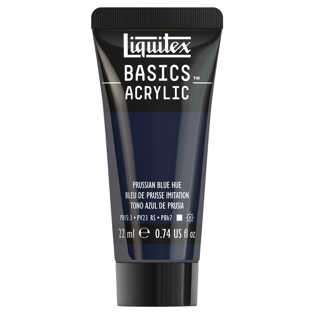 Basics Acrylic paint - Liquitex - 320, Prussian Blue Hue, 22 ml