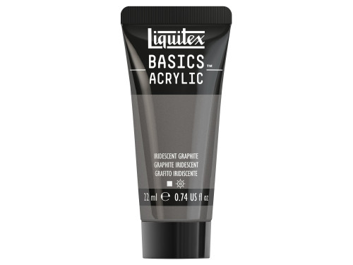 Basics Acrylic paint - Liquitex - 049, Iridescent Graphite, 22 ml