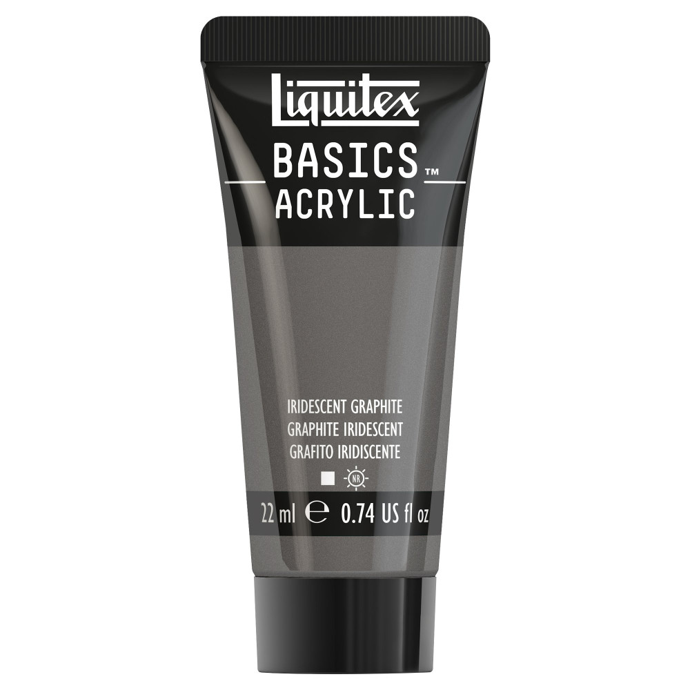 Basics Acrylic paint - Liquitex - 049, Iridescent Graphite, 22 ml