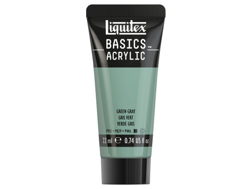 Basics Acrylic paint - Liquitex - 205, Green Gray, 22 ml