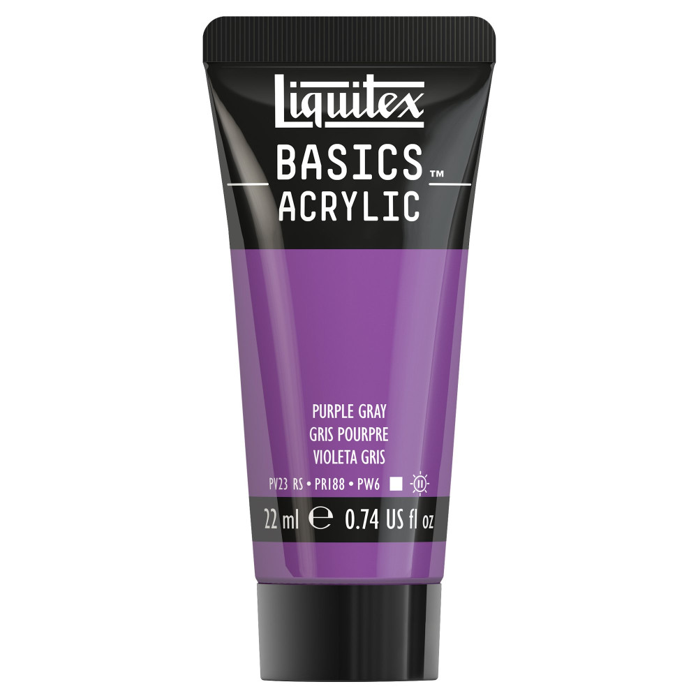 Basics Acrylic paint - Liquitex - 263, Purple Gray, 22 ml