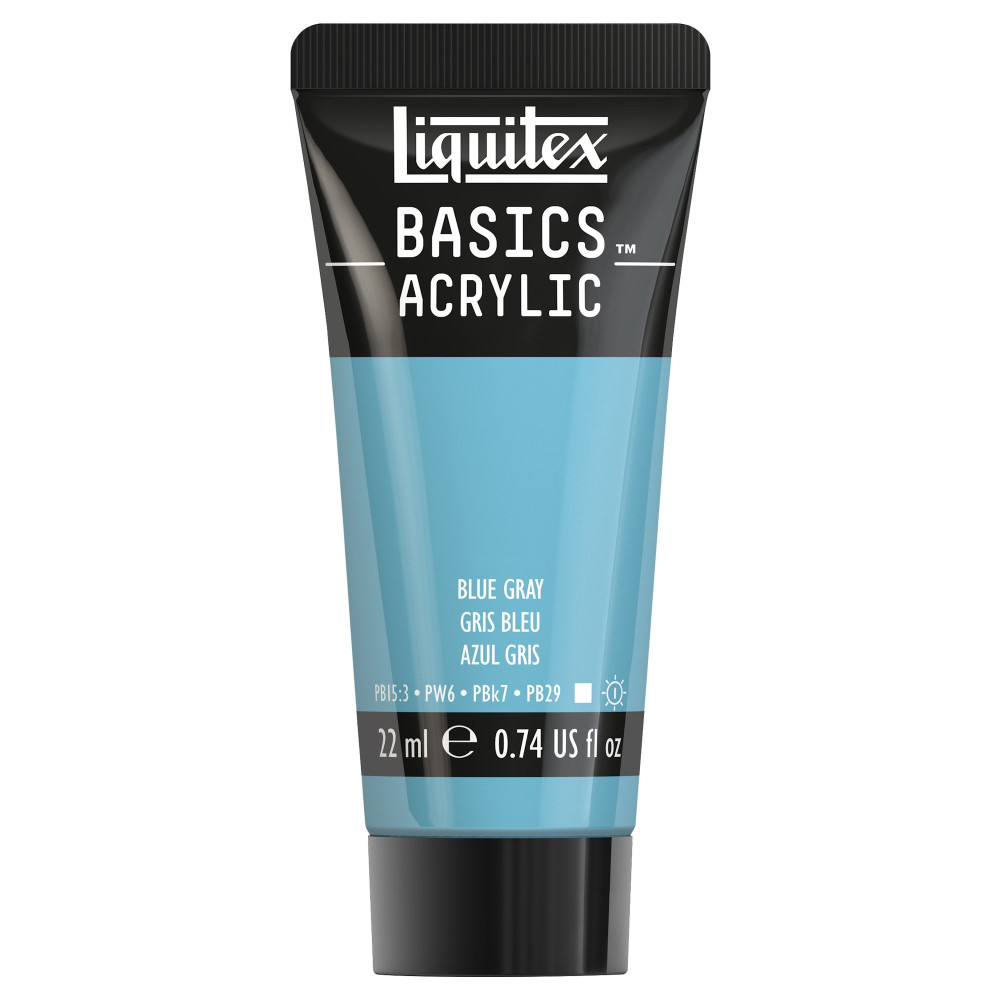 Farba akrylowa Basics Acrylic - Liquitex - 142, Blue Gray, 22 ml