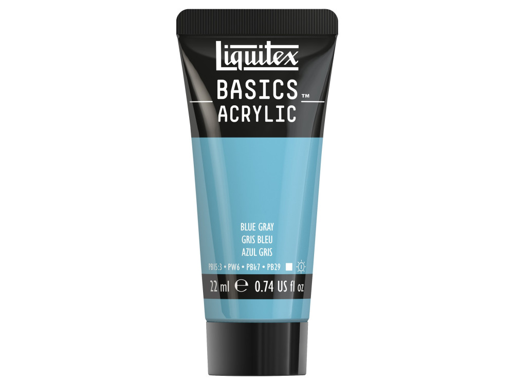 Basics Acrylic paint - Liquitex - 142, Blue Gray, 22 ml