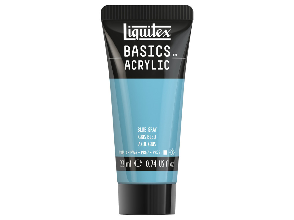 Farba akrylowa Basics Acrylic - Liquitex - 142, Blue Gray, 22 ml