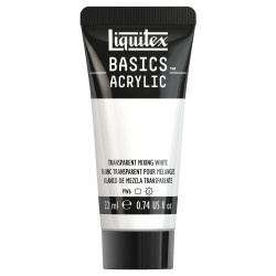Farba akrylowa Basics Acrylic - Liquitex - 430, Transparent Mixing White, 22 ml