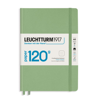 Notebook A5 - Leuchtturm1917 - dotted, softcover, Fox Red, 80 g/m2