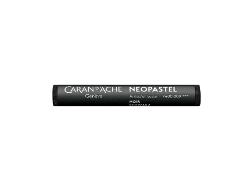 Neopastel Artists' oil pastel - Caran d'Ache - 009, Black