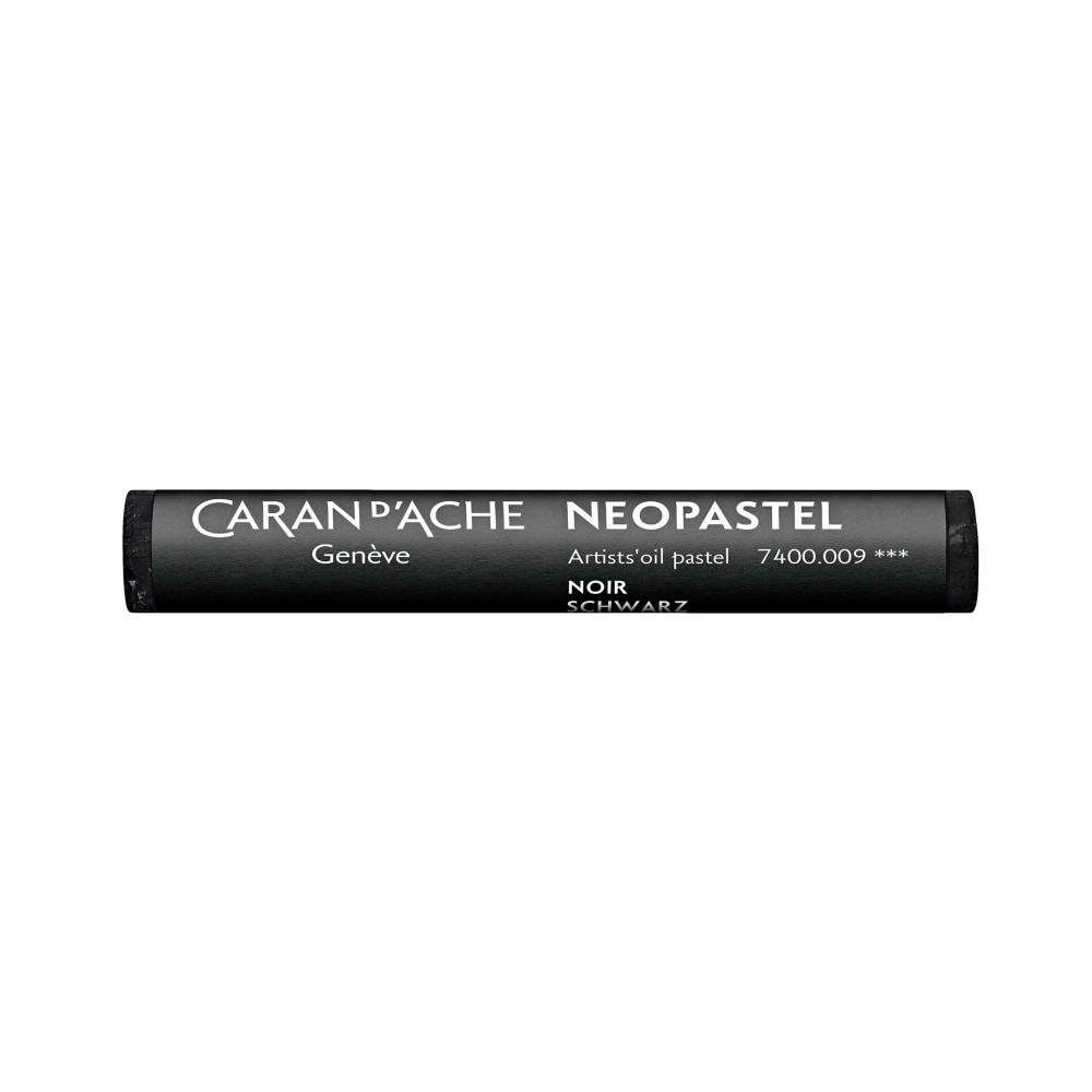 Neopastel Artists' oil pastel - Caran d'Ache - 009, Black