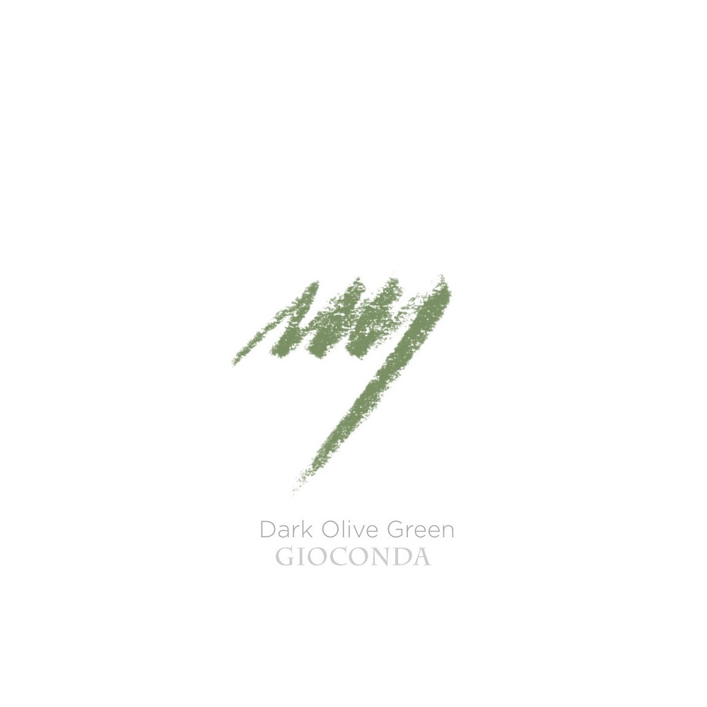 Gioconda Soft Pastel Pencils - Koh-I-Noor - 151, Dark Olive Green