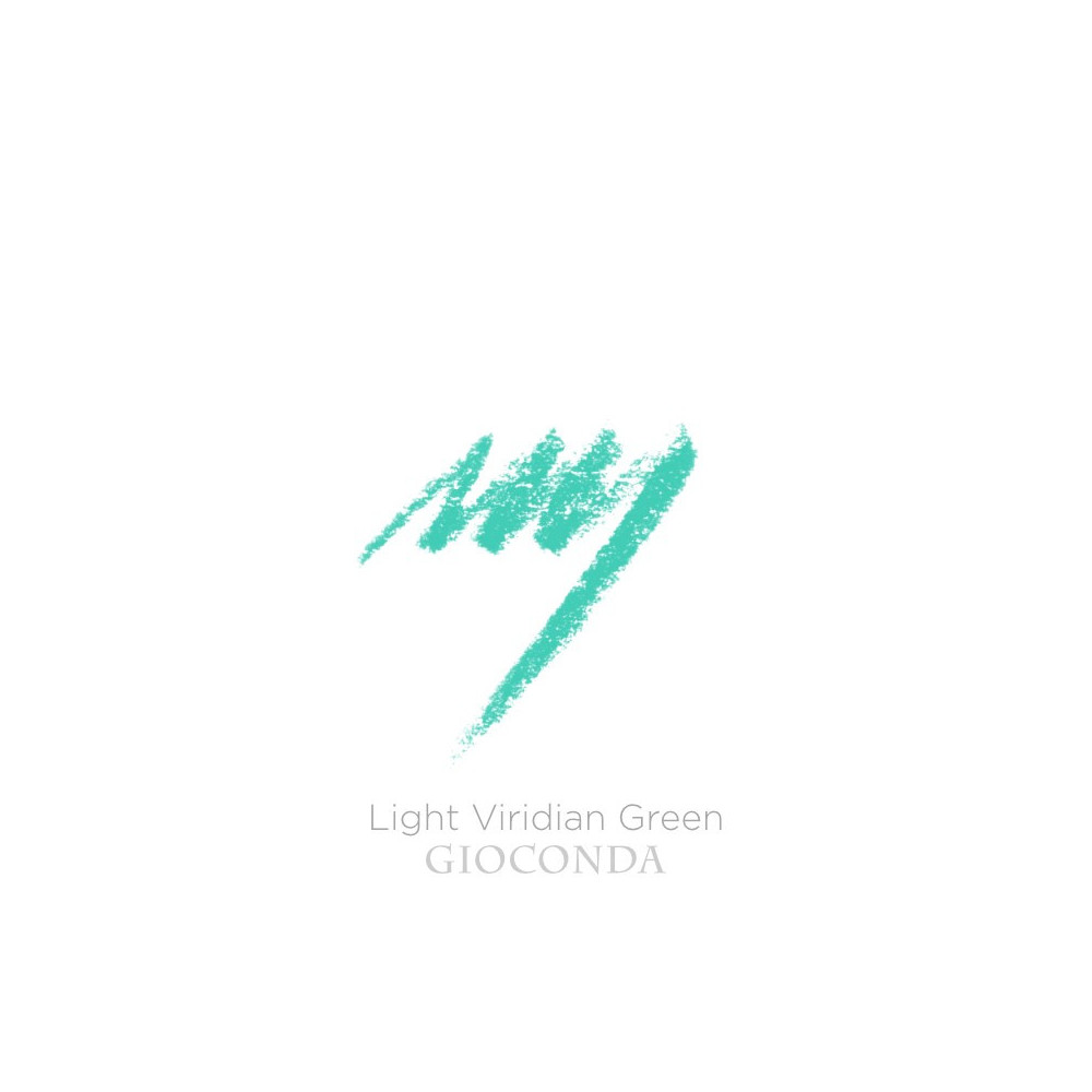 Pastele suche Gioconda w drewnie - Koh-I-Noor - 37, Light Viridian Green