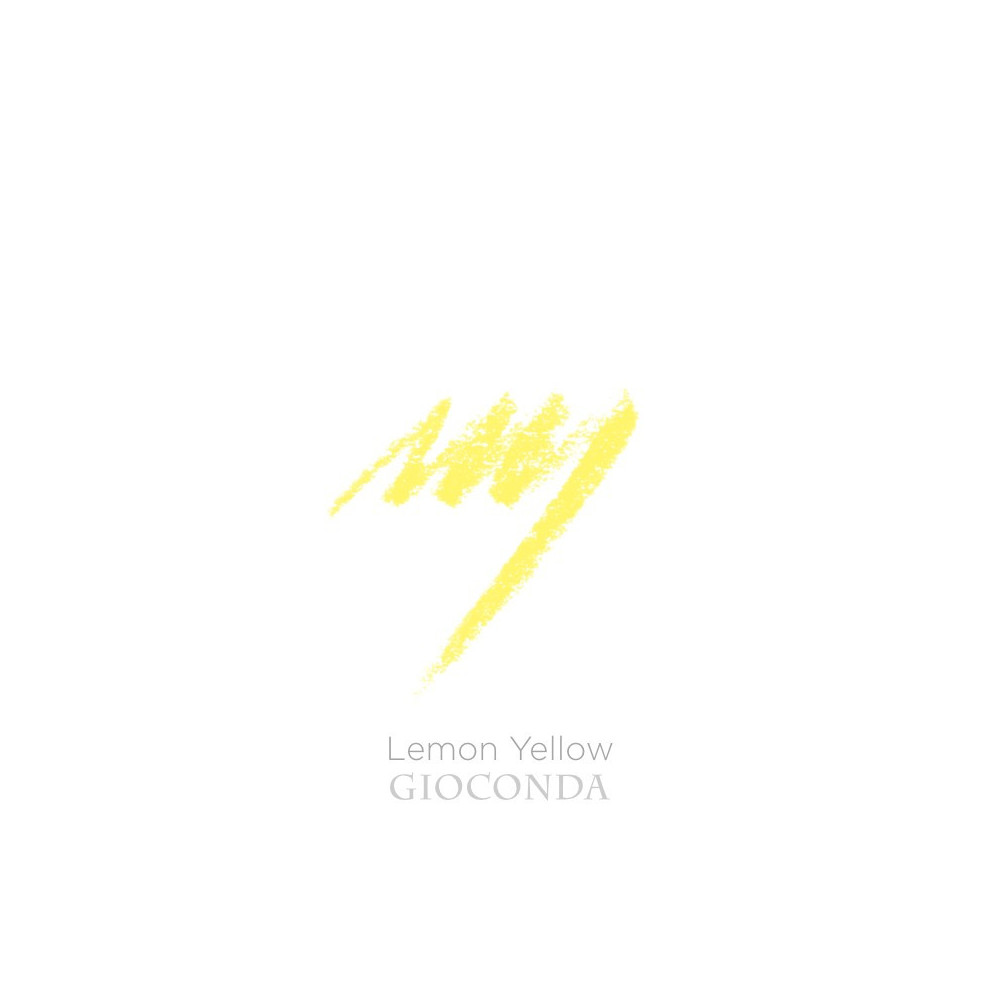 Gioconda Soft Pastel Pencils - Koh-I-Noor - 36, Lemon Yellow