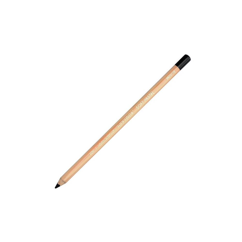 Gioconda Soft Pastel Pencils - Koh-I-Noor - 12, Ivory Black