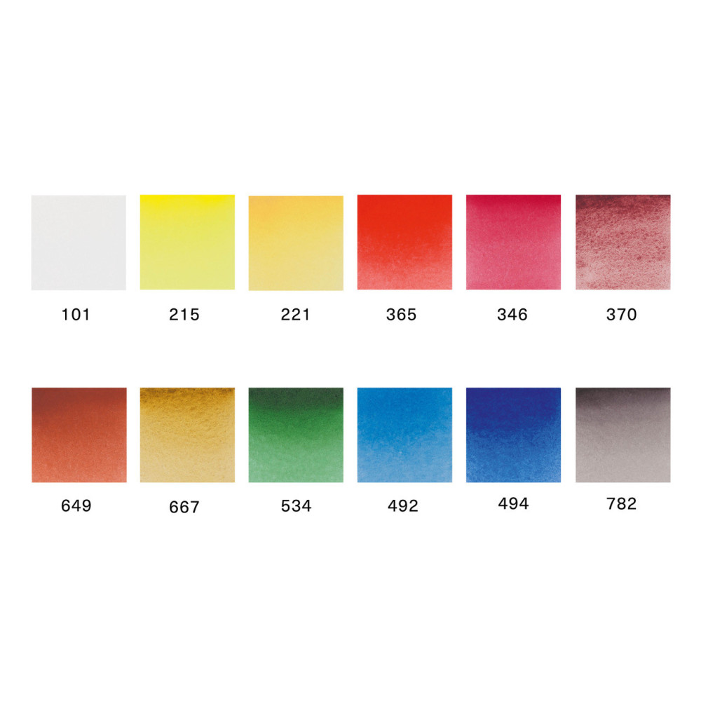 300 PC 8x2 Bulk 8-Color Watercolor Paint Trays