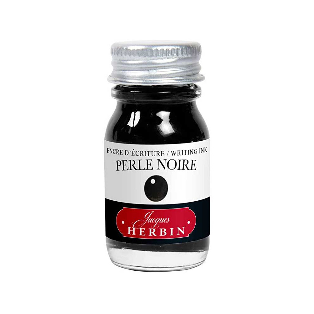 Atrament w butelce - J.Herbin - Perle Noire, 10 ml