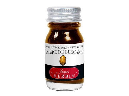 Ink bottle - J.Herbin - Ambre De Birmanie, 10 ml